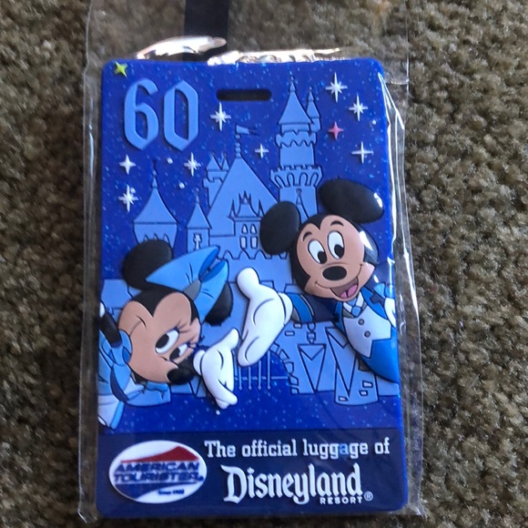 Disney Other New Disneyland Luggage Tag Poshmark
